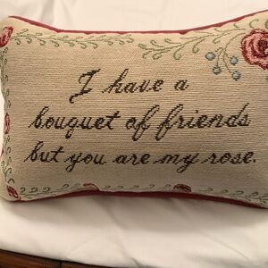 Tapestry Pillow crafted in North Carolina Mountains
